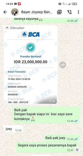 Testimoni Order Pintu Jati Minimalis